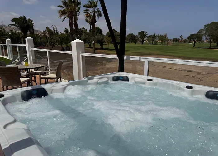 Vista Verde, Luxury Family Front Line Golf, Hot Tub,pool Table, 8 Pers, * Caleta De Fuste